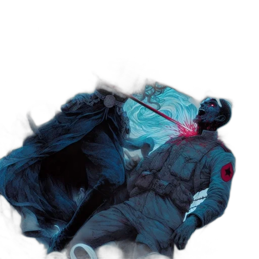 jacket, umbrella, concept art, comic book art transparent PNG cut-out