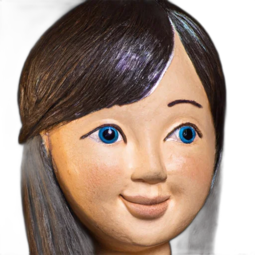 face, mask, robot, hair transparent PNG cut-out