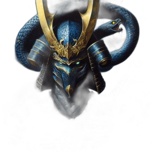dragon, mask, sword, jewelry transparent PNG cut-out