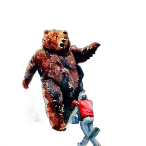 animal, creature, jacket, staff transparent PNG cut-out