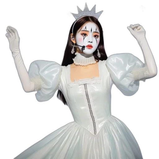 mask, concept art, 3d render, woman transparent PNG cut-out