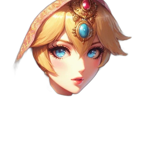 crown, face, mask, staff transparent PNG cut-out