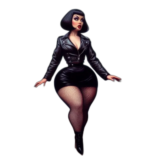 jacket, dress, hat, concept art transparent PNG cut-out