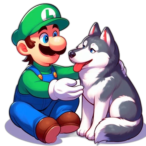 animal, pixel art, concept art, watercolor transparent PNG cut-out