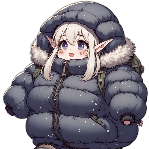jacket, creature, hat, animal transparent PNG cut-out