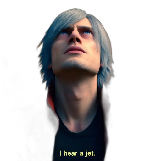 face, jacket, robot, hair transparent PNG cut-out