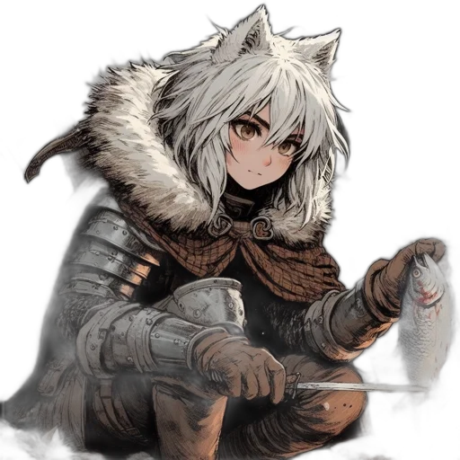 animal, creature, staff, weapon transparent PNG cut-out