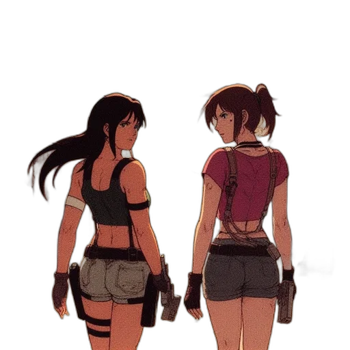 weapon, concept art, cyberpunk, anime transparent PNG cut-out
