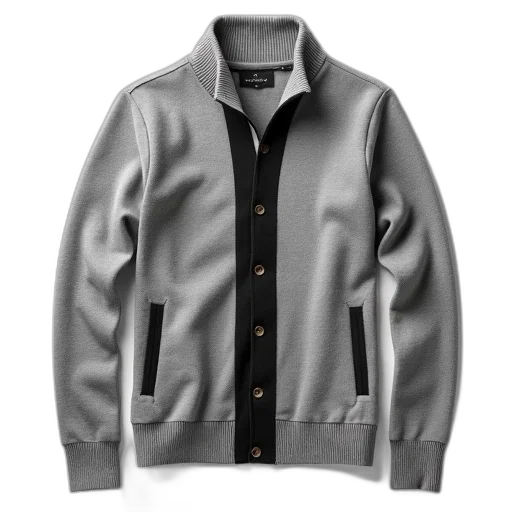 jacket, monochrome, dark, grey transparent PNG cut-out