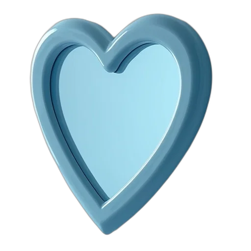 jewelry, 3d render, blue, pastel transparent PNG cut-out