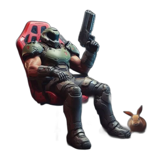 furniture, weapon, robot, mask transparent PNG cut-out