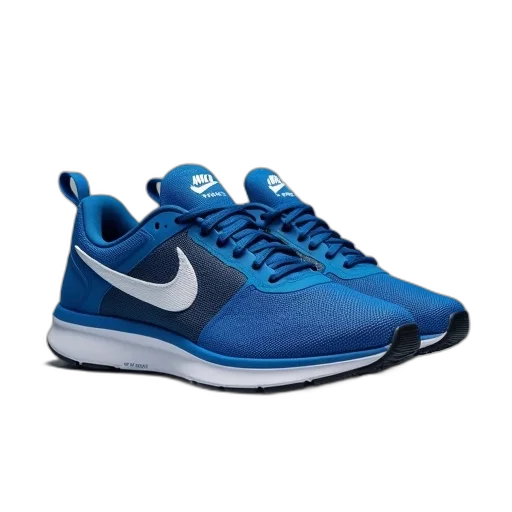 shoes, blue, nike, revolution4 transparent PNG cut-out