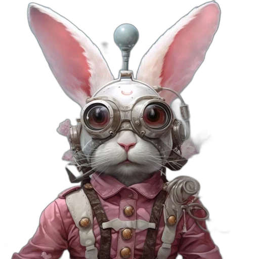 staff, mask, robot, animal transparent PNG cut-out
