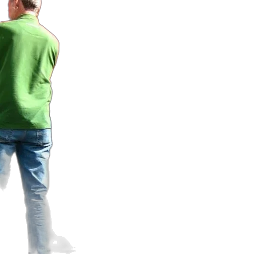 jacket, staff, robot, face transparent PNG cut-out