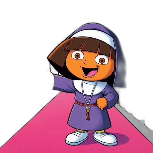 staff, dress, hat, animal transparent PNG cut-out
