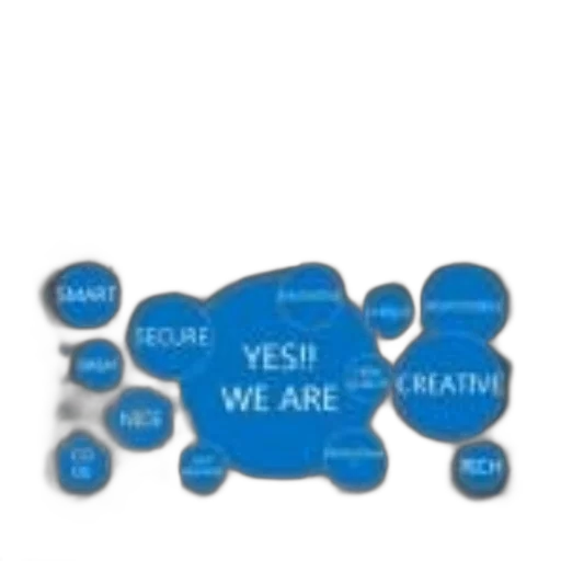 blue, modern, clean, presentation transparent PNG cut-out