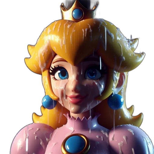 crown, face, dress, staff transparent PNG cut-out