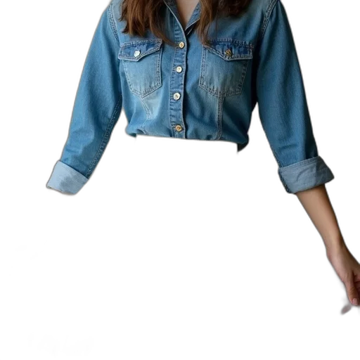 jacket, dress, staff, hair transparent PNG cut-out