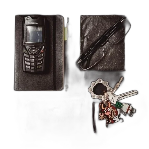 jewelry, flat, lay, nokia transparent PNG cut-out