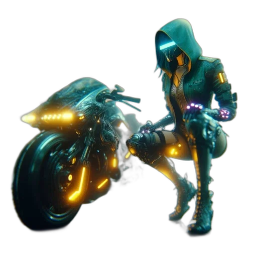 robot, weapon, creature, jacket transparent PNG cut-out