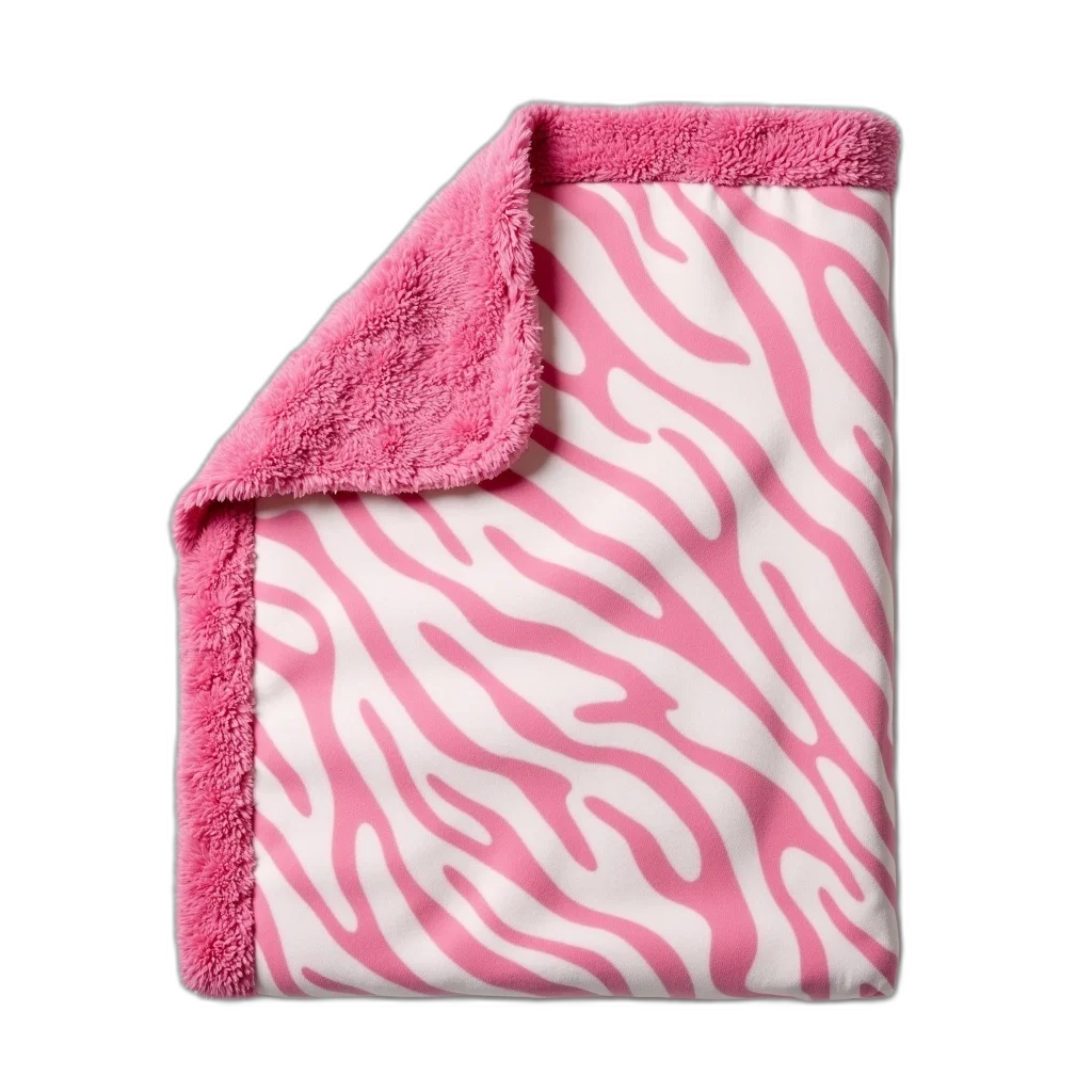 pink, white, zebra, print transparent PNG cut-out
