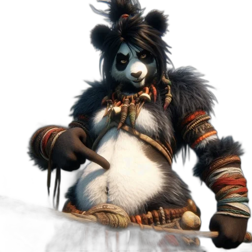 staff, animal, concept art, fantasy art transparent PNG cut-out