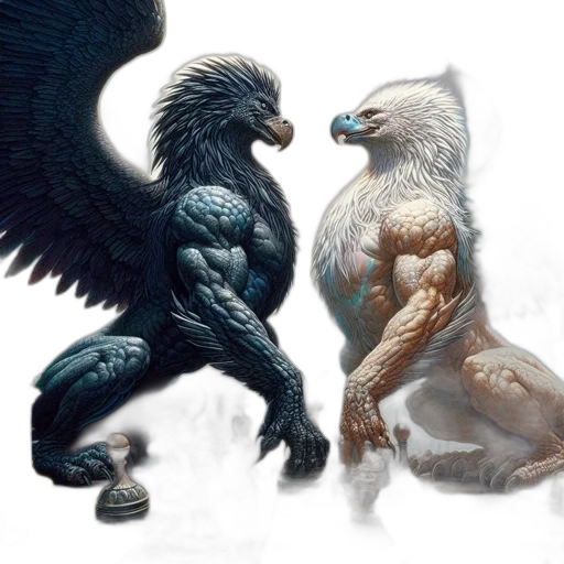 concept art, fantasy art, photorealistic, comic book art transparent PNG cut-out