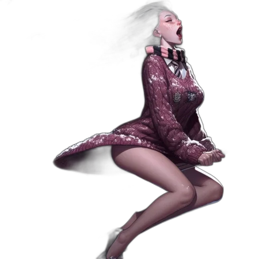 dress, creature, concept art, fantasy art transparent PNG cut-out