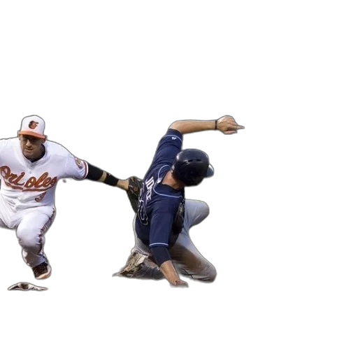 baseball, player, orioles, trying transparent PNG cut-out