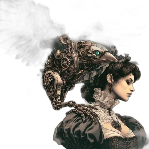 robot, mask, face, concept art transparent PNG cut-out