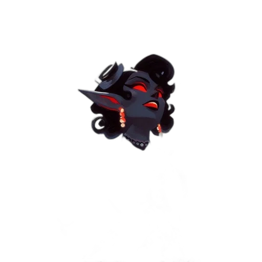 mask, staff, dragon, weapon transparent PNG cut-out