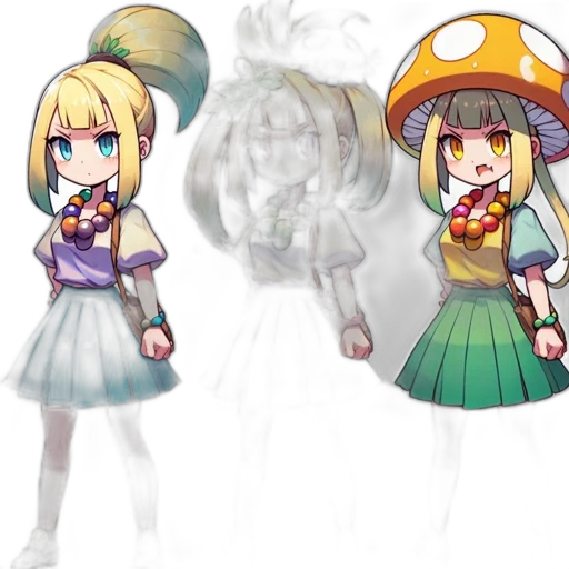 staff, concept art, anime, pixel art transparent PNG cut-out