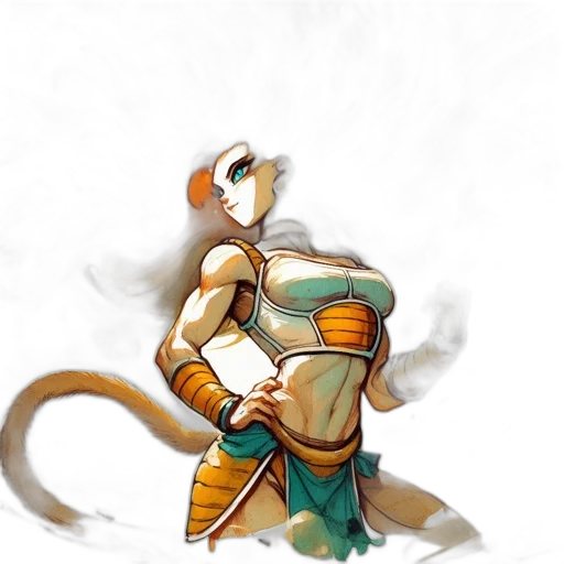 dragon, staff, robot, weapon transparent PNG cut-out