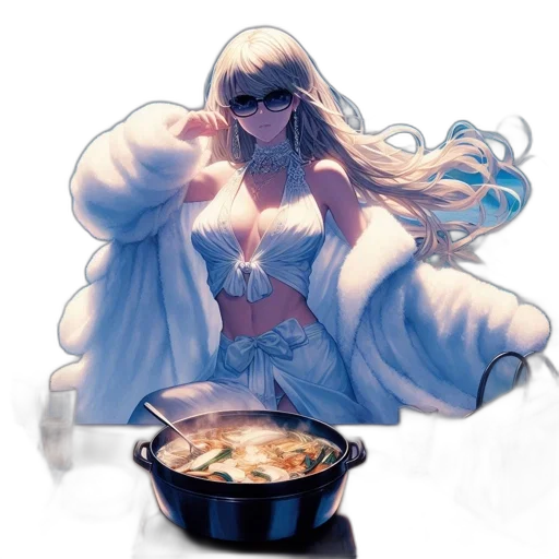 food, dress, jewelry, concept art transparent PNG cut-out