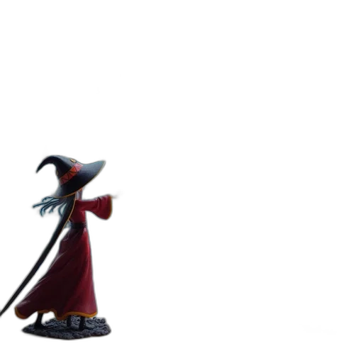 staff, sword, dragon, hat transparent PNG cut-out