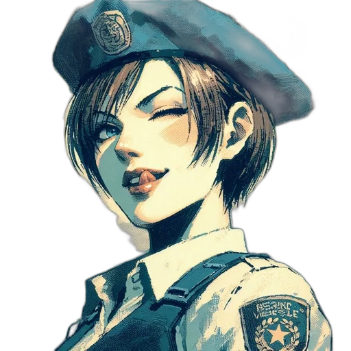 staff, hat, face, weapon transparent PNG cut-out