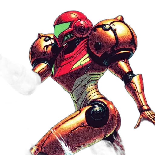 robot, concept art, pixel art, 3d render transparent PNG cut-out