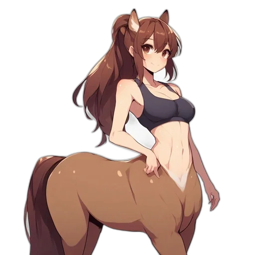 animal, creature, dress, staff transparent PNG cut-out