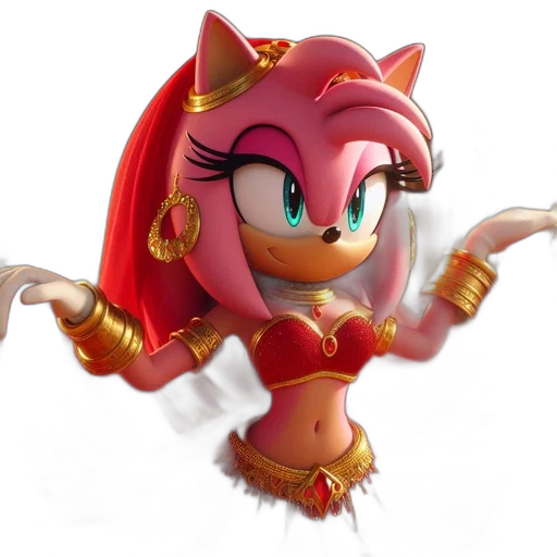 staff, crown, weapon, 3d render transparent PNG cut-out