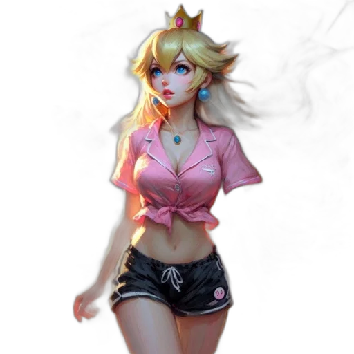 staff, dress, crown, concept art transparent PNG cut-out