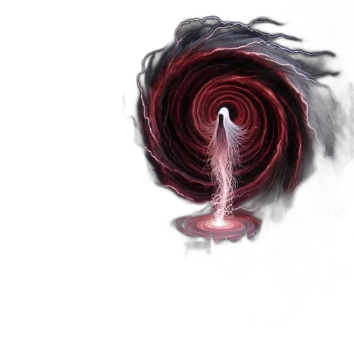 hair, flower, sword, dragon transparent PNG cut-out
