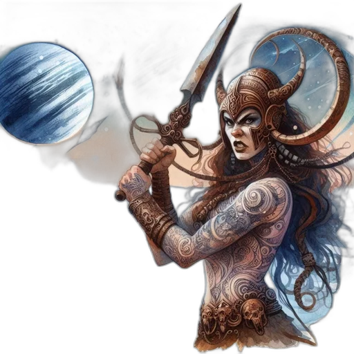 staff, fantasy art, concept art, comic book art transparent PNG cut-out