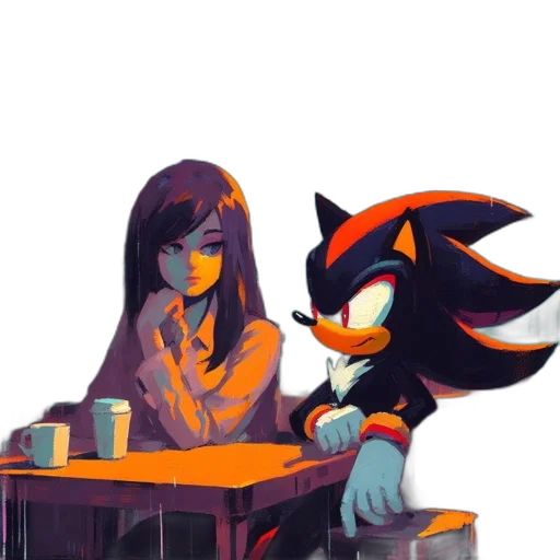 pixel art, concept art, anime, comic book art transparent PNG cut-out