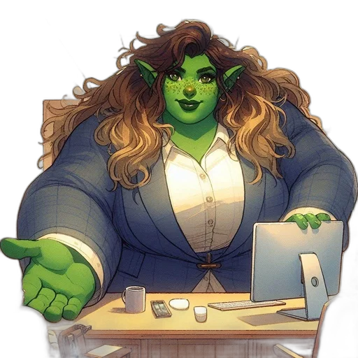 staff, jewelry, creature, face transparent PNG cut-out