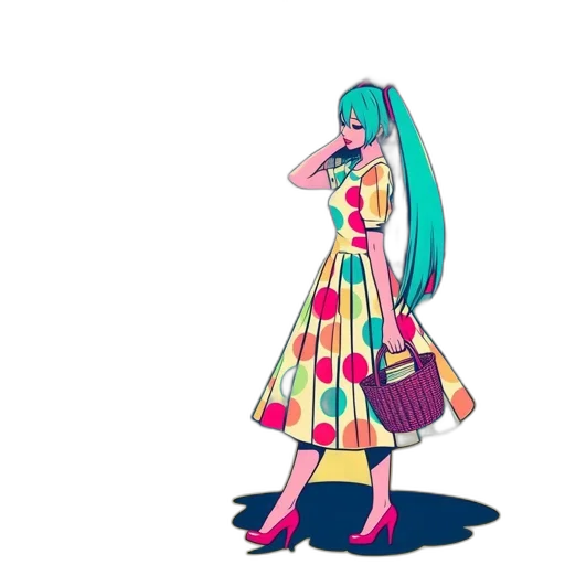 dress, jacket, umbrella, creature transparent PNG cut-out