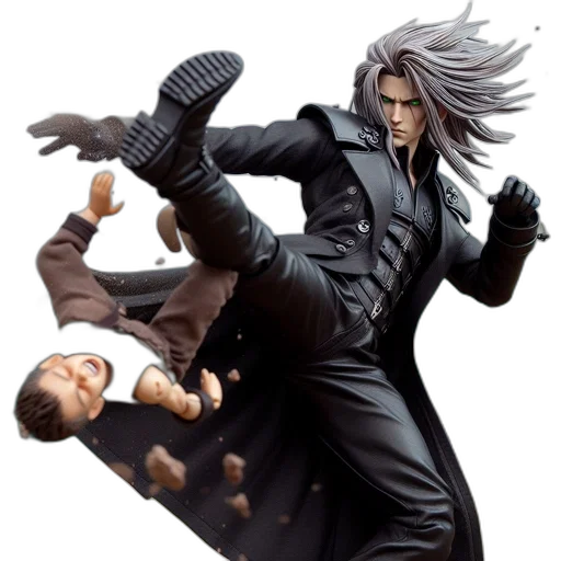 jacket, concept art, comic book art, 3d render transparent PNG cut-out