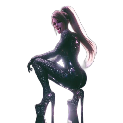 robot, dress, creature, weapon transparent PNG cut-out