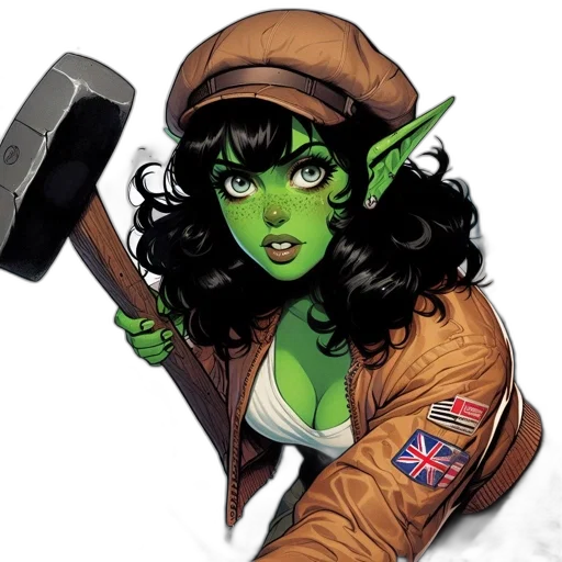 staff, comic book art, fantasy art, concept art transparent PNG cut-out