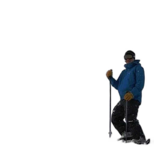 staff, jacket, hat, face transparent PNG cut-out