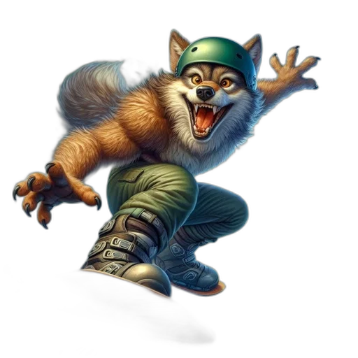 animal, creature, staff, concept art transparent PNG cut-out